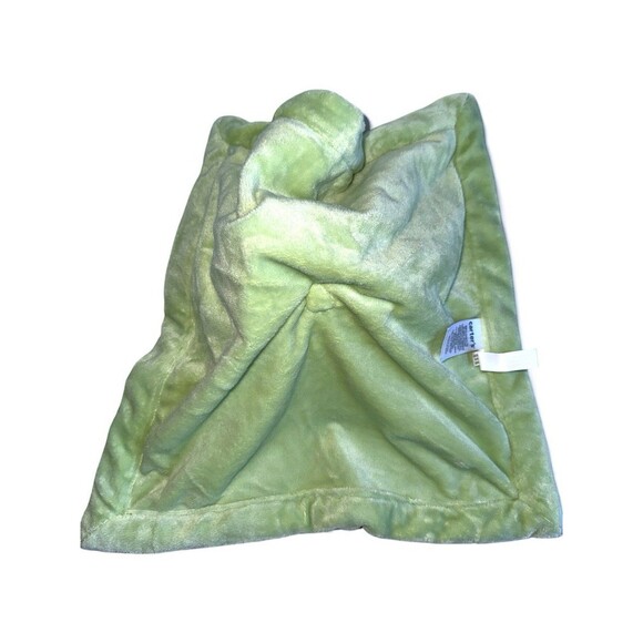Carters Baby Elephant Lovey Security Blanket Green Blue Plush Comfort Toy - Picture 9 of 15